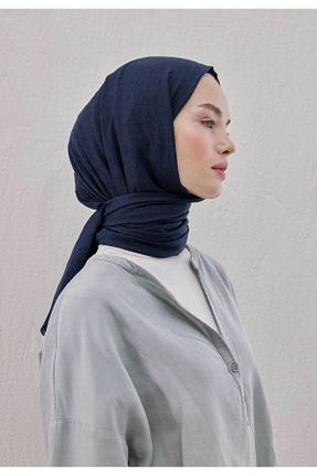 شال سرمه ای زنانه پلی استر Fresh - کد 823868429