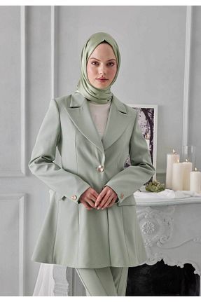شال سبز زنانه پنبه پلی استر Fresh - کد 708916098