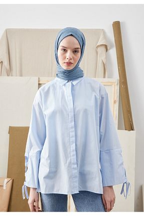 شال آبی زنانه پلی استر Fresh - کد 710928739