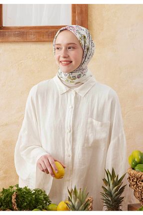 روسری صورتی پلی استر Freshscarfs - کد 759477080