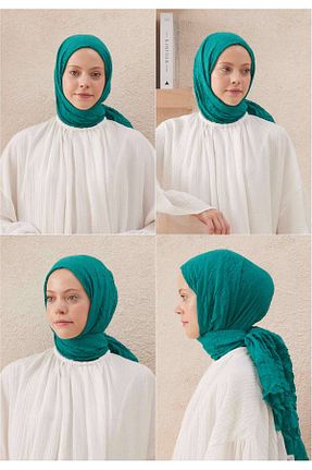 شال سبز زنانه پلی استر Fresh - کد 746211980