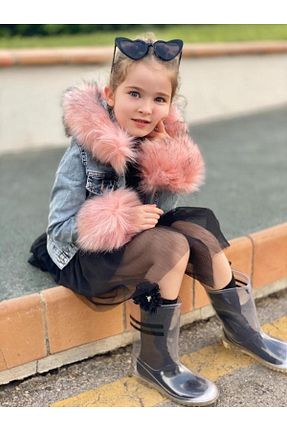کت صورتی بچه گانه رگولار Hilal Akıncı Kids - کد 147728192