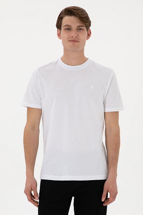 تیشرت سفید مردانه رگولار U.S. Polo Assn. - کد 925954952
