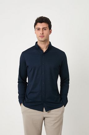 پیراهن مشکی مردانه گشاد SILVANO - کد 925954317