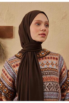 شال قهوه ای زنانه Fresh - کد 760561148