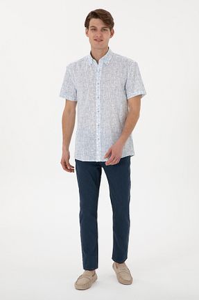 شلوار جین آبی مردانه پاچه ساده U.S. Polo Assn. - کد 925951659