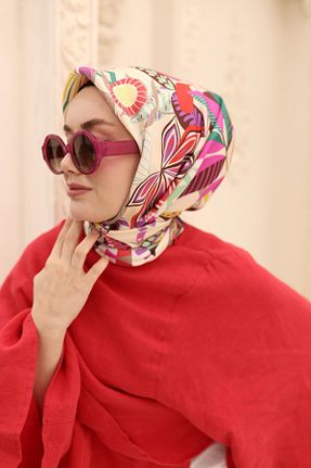 روسری رنگی İpek Tivil Silk Home - کد 922386003