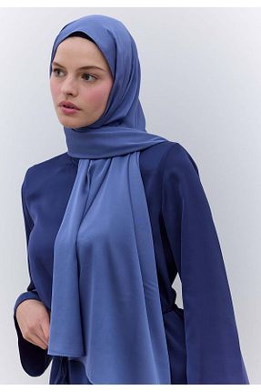شال سرمه ای مردانه ابریشم Fresh - کد 851692175