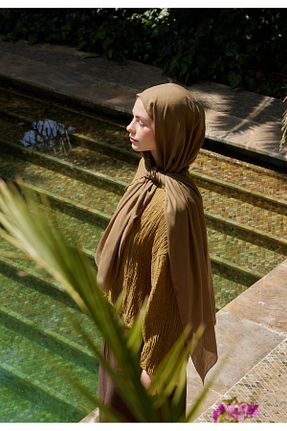 شال خاکی مردانه ویسکون Fresh - کد 833112645