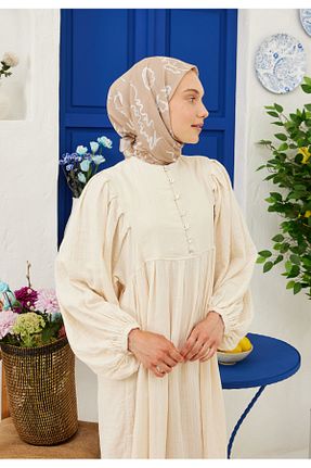 شال بژ زنانه Fresh - کد 858582984