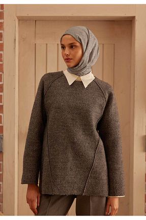 شال طوسی زنانه پلی استر Fresh - کد 812053830