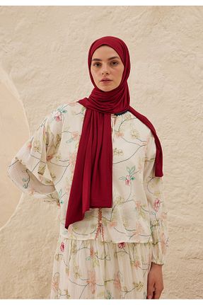 شال زرشکی زنانه ویسکون Fresh - کد 833003354