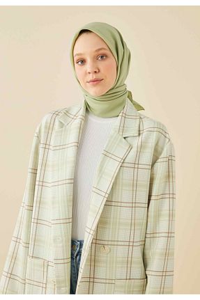 روسری سبز پنبه پلی استر Fresh - کد 760109060