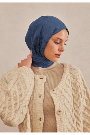 شال آبی زنانه پلی استر Fresh - کد 812623019