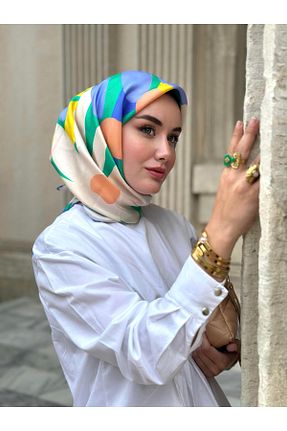 روسری رنگی İpek Tivil Silk Home - کد 754541141