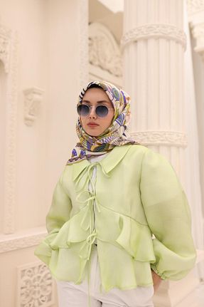 روسری رنگی İpek Tivil Silk Home - کد 922385986