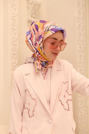 روسری رنگی İpek Tivil Silk Home - کد 922386124