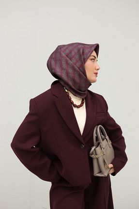 روسری زرشکی İpek Tivil Silk Home - کد 881274914