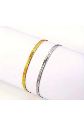 دستبند استیل (فولاد) رنگی زنانه استیل ضد زنگ Vamoria - کد 925978636