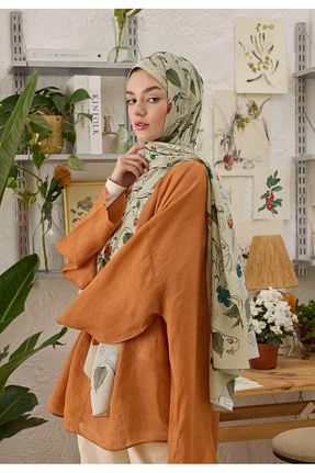 شال سبز زنانه پنبه ای Fresh - کد 823713088