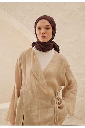 شال قهوه ای مردانه پلی استر Fresh - کد 832995081