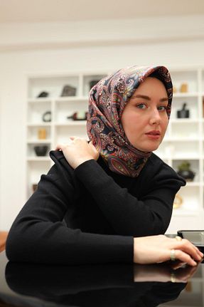 روسری مشکی İpek Tivil Silk Home - کد 885991411