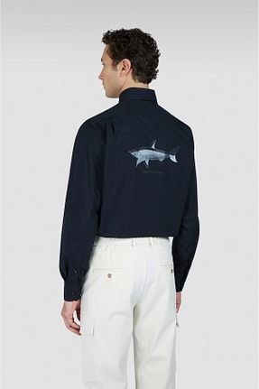 پیراهن مشکی مردانه اسلیم فیت Paul&Shark - کد 925979483