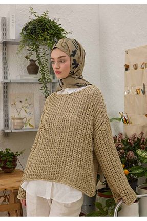شال قهوه ای مردانه پنبه ای Fresh - کد 823856387