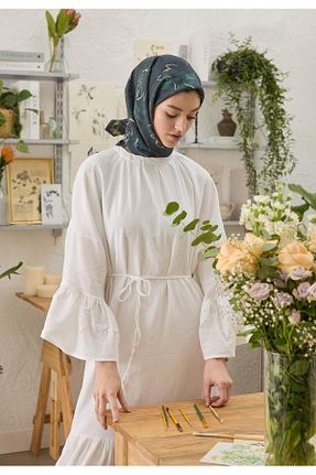 روسری آبی پلی استر Fresh - کد 828110811