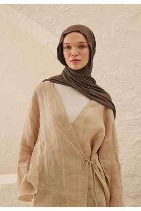 شال قهوه ای مردانه ویسکون Fresh - کد 832993118