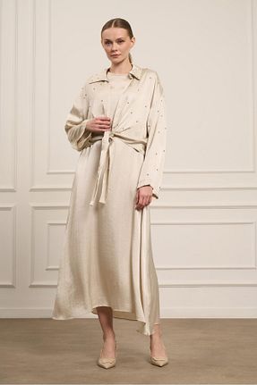 لباس بژ زنانه بافتنی FTZ WOMEN - کد 926063827