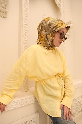 روسری سبز İpek Tivil Silk Home - کد 925290914