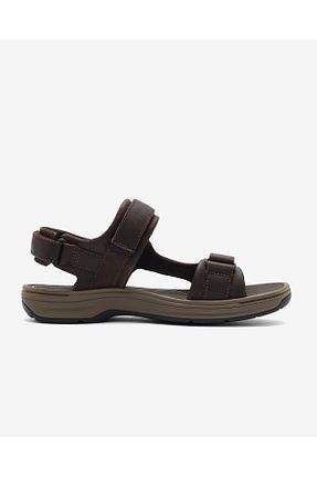 صندل قهوه ای مردانه پاشنه تخت CLARKS - کد 814494860