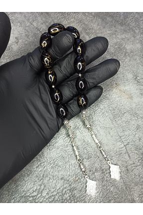تسبیح مشکی کهربا Mos Ticaret - کد 925996932