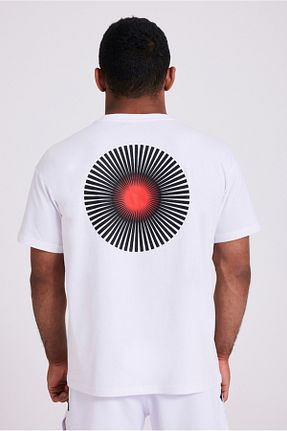 تیشرت سفید مردانه گشاد White in Black Paragon of Style - کد 925999580