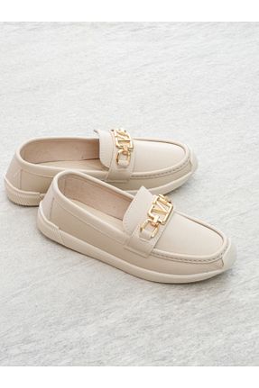 بابت بژ زنانه چرم مصنوعی Munshoes - کد 926003706