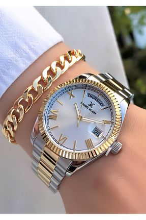 ساعت مچی طلائی زنانه 36-40 میلی متر Daniel Klein - کد 350883888