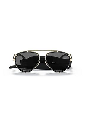 عینک آفتابی طوسی زنانه 61 Versace - کد 128554915