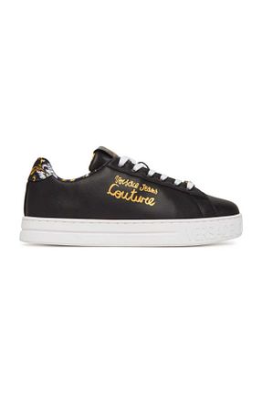 کفش اسنیکر مشکی زنانه بند دار Versace - کد 926011187