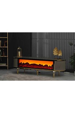میز و پایه تلویزیون طوسی Suntalam SEDAŞ LIVING UNITS - کد 926116180