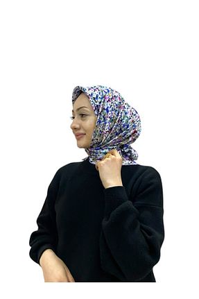 روسری رنگی 90 x 90 Aker - کد 926019069