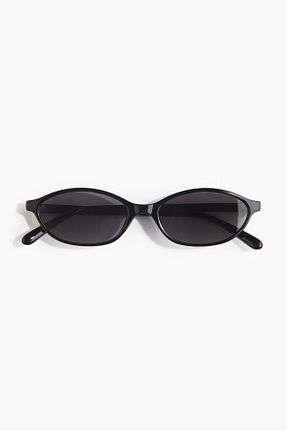 عینک آفتابی مشکی زنانه 50 H&M - کد 926035118
