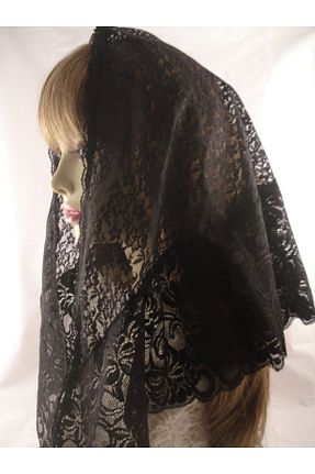 شال مشکی زنانه Nurcanilirboutique - کد 926025118
