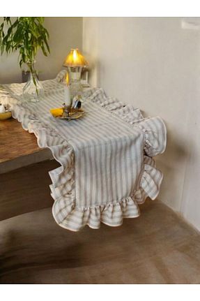 سرویس آمریکائی قهوه ای مستطیل HOME ART ATELIER hand made - کد 892331600