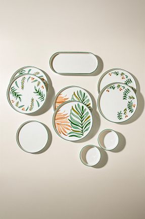 سرویس قهوه خوری سفید 6 نفره Nehir - کد 926172688