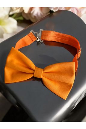 پاپیون نارنجی بچه گانه پارچه ای Miniko Butik - کد 279258315