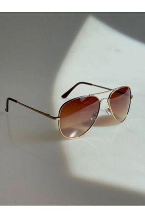 عینک آفتابی قهوه ای زنانه 52 CCA Optik - کد 926054668