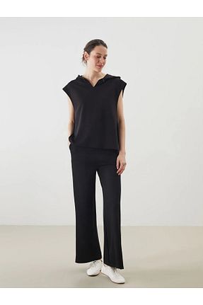 شلوار کرمگن سبز زنانه رگولار LC Waikiki - کد 926070790