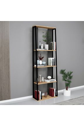 قفسه کتاب مشکی 180 سانتی متر Arnetti - کد 856975118