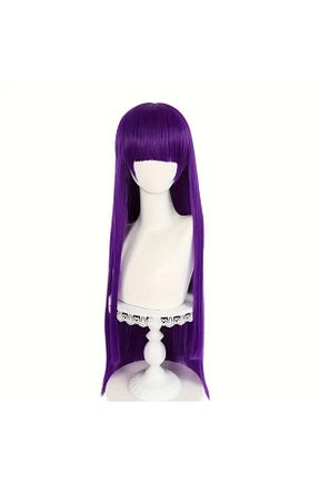 کلاه گیس بنفش زنانه Butic - کد 926093467
